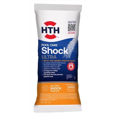 Hth HTH Pool Care Granule Shock Treatment 1 lb 52039